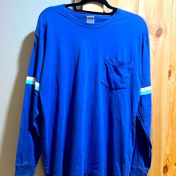 Pink (Victoria’s secret) long sleeve t shirt size small - Picture 1 of 7